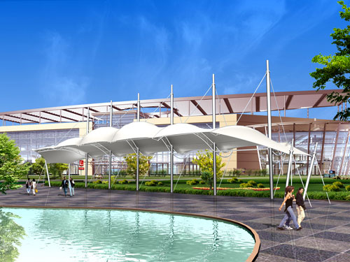 膜結(jié)構(gòu)車棚